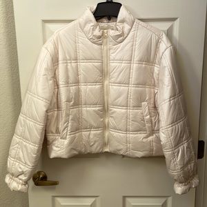 Chelsea & Violet Crop Puffer Jacket